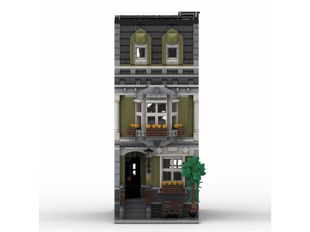 ZITIANYOUBUILD Custom MOC-119122 Old English Town House Toys Gift for Christmas (2374PCS)