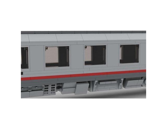 ZITIANYOUBUILD Custom MOC-67867 6wide Static Edition Sleeping Car RZD (815 Parts) Toys Gift