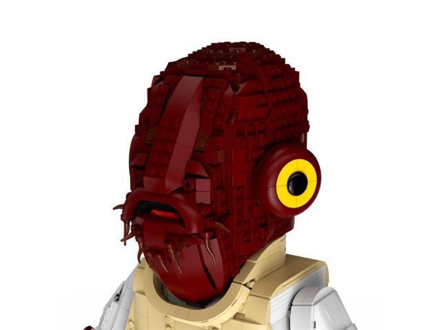 ZITIANYOUBUILD Custom MOC-111488 + MOC-111289 Mega Figure with Helmet 2515 Parts Toys Gift