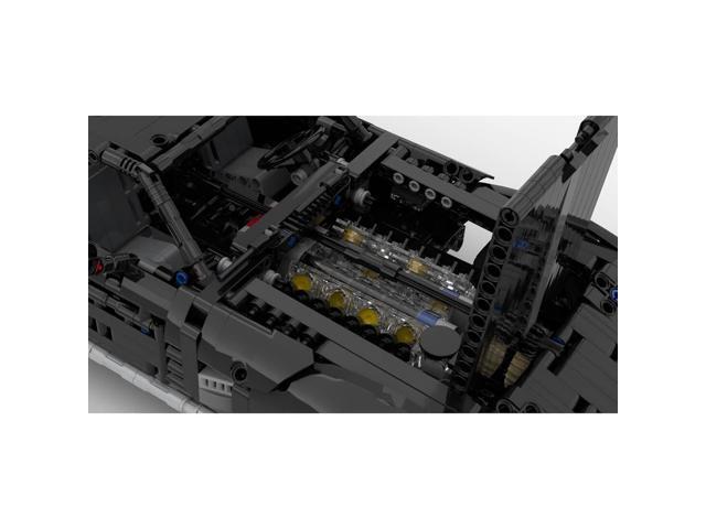 ZITIANYOUBUILD Custom MOC-99666 Sportscar Vehicle Sci-tech Theme(1227PCS) (815 Parts) Toys