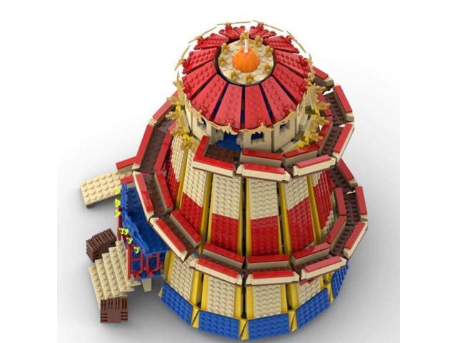 ZITIANYOUBUILD Custom MOC-118277 DIY Fairground Street Scene(1437PCS/Static Version)