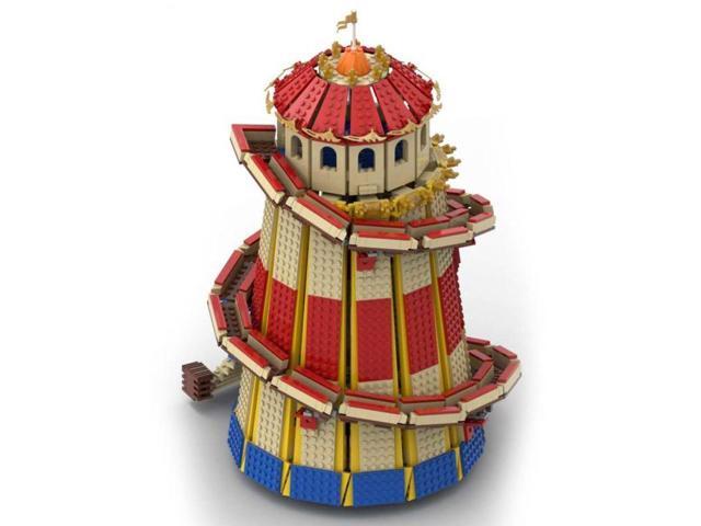 ZITIANYOUBUILD Custom MOC-118277 DIY Fairground Street Scene(1437PCS/Static Version)