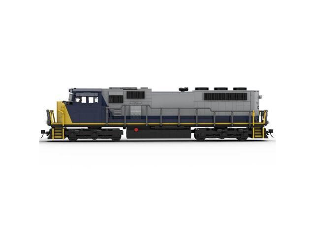 ZITIANYOUBUILD Custom MOC-146365 CSX-SD70MAC RC Train Small Particle(2074PCS/Dynamic Version)