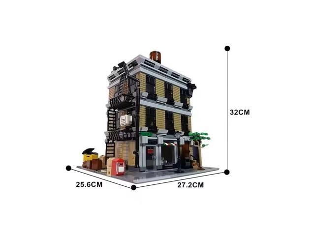 ZITIANYOUBUILD Custom MOC-162822 Hero Peter Parker's Apartment Modular Building 2712 Parts