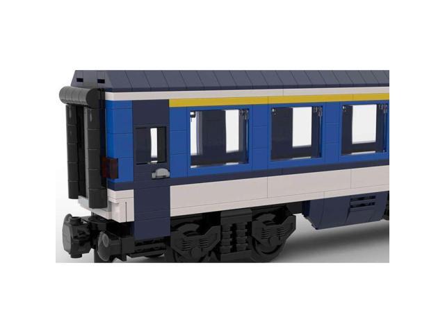 ZITIANYOUBUILD Custom MOC-61486 6wide Static Edition Czech 1st Class Passenger Car 688 Parts