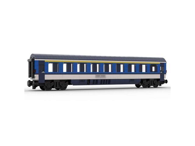 ZITIANYOUBUILD Custom MOC-61486 6wide Static Edition Czech 1st Class Passenger Car 688 Parts