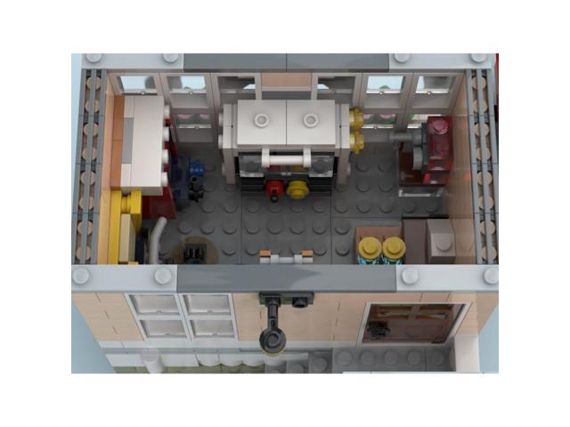ZITIANYOUBUILD Custom MOC-113969 Arcade & Bike Shop (1080 Parts) Toys Gift for Christmas