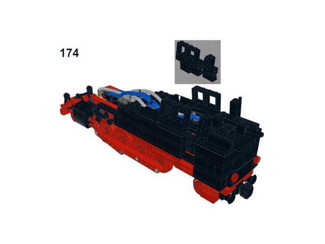 ZITIANYOUBUILD Custom MOC-21381 Pneumatic Steam Train Assembly Model (826 Parts) Toys Gift