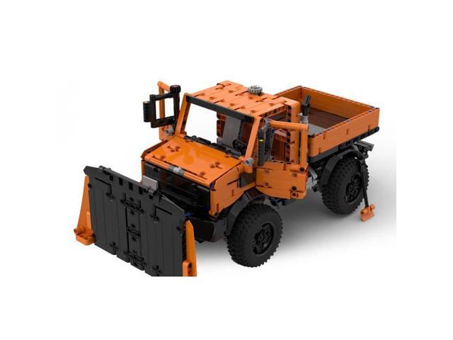 ZITIANYOUBUILD Custom MOC-92700 Snowplow Truck Sci-tech Theme (1264 Parts) Toys Gift