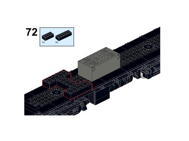 ZITIANYOUBUILD Custom MOC-118289 New Haven V1 Train Model (1206 Parts/Dynamic Version)