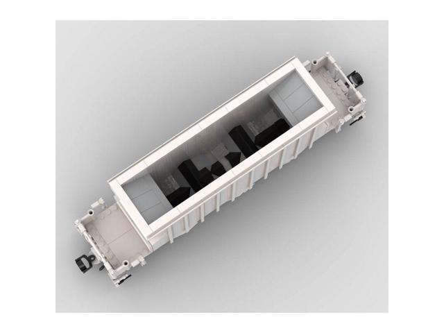 ZITIANYOUBUILD Custom MOC-55764 Open Top Hopper Car (669 Parts) Toys Gift for Christmas