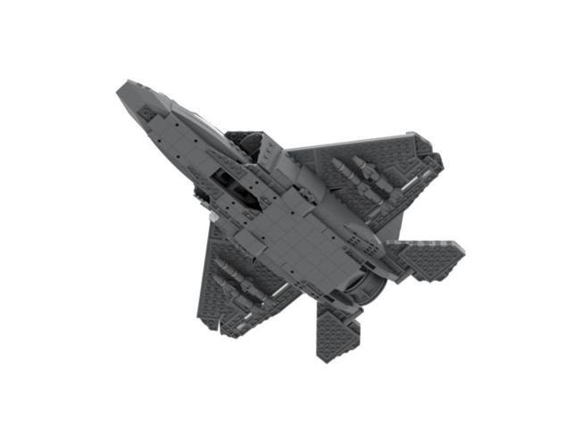 ZITIANYOUBUILD Custom MOC-115442 Military Stealth Aircraft (815 Parts) Toys Gift for Christmas