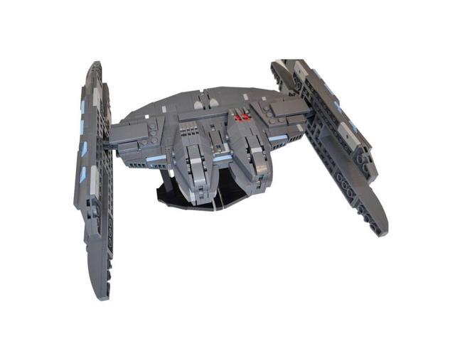 ZITIANYOUBUILD Custom MOC-113846 Sci-Fi Interstellar Wars Bomber Model (564 Parts) Toys Gift