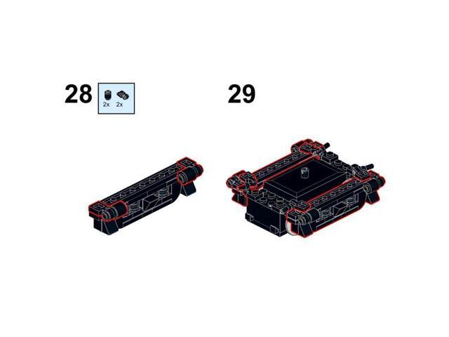 ZITIANYOUBUILD Custom MOC-117003 RS-2 Detroit & Mackinac 4610 Train 1212 Parts Toys Gift