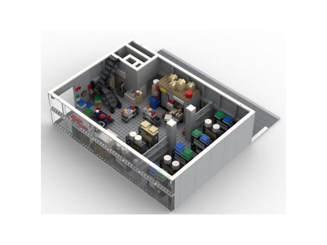 ZITIANYOUBUILD Custom MOC-124138 Office Supplies Wholesale Company (2613 Parts) Toys Gift