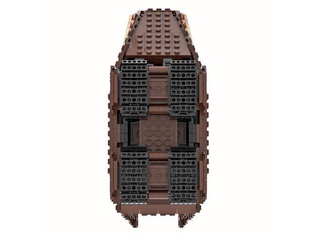 ZITIANYOUBUILD Custom MOC-51724 Space War Desert Creeper Vehicle Model Toys Gift for Christmas