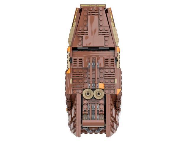ZITIANYOUBUILD Custom MOC-51724 Space War Desert Creeper Vehicle Model Toys Gift for Christmas
