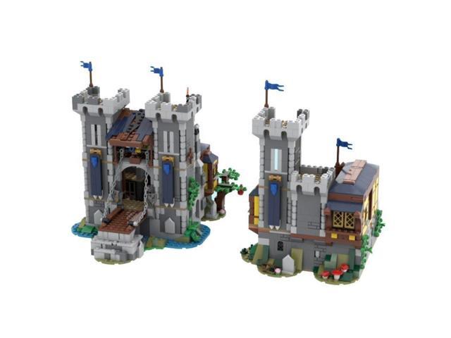 ZITIANYOUBUILD Custom MOC-116798 Medieval Black Sakers Stronghold (1971 Parts) Toys Gift