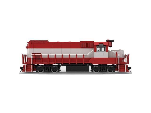 ZITIANYOUBUILD Custom MOC-104691 Frisco GP15 Retro Train (1449 Parts) Toys Gift for Christmas