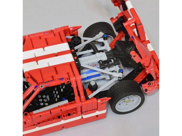 ZITIANYOUBUILD Custom MOC-113244 1/12 Scale Supercar Vehicle Model(1468PCS/Red) Toys Gift