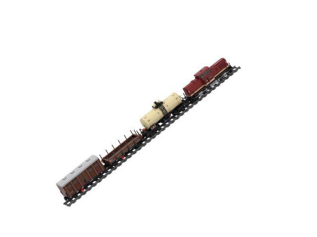 ZITIANYOUBUILD Custom MOC-81729 Br110 With Box Wagon, Tank Wagon And Flat Wagon (2171 Parts)