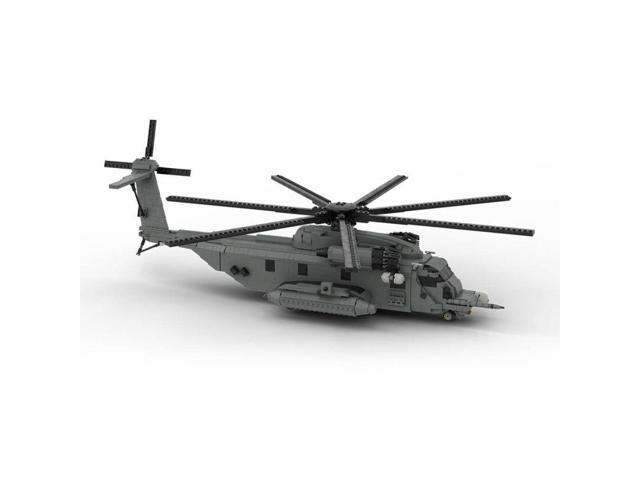 ZITIANYOUBUILD Custom MOC-134252 Sikorsky Mh-53 Pave Low Rescue Helicopter (2023pcs)