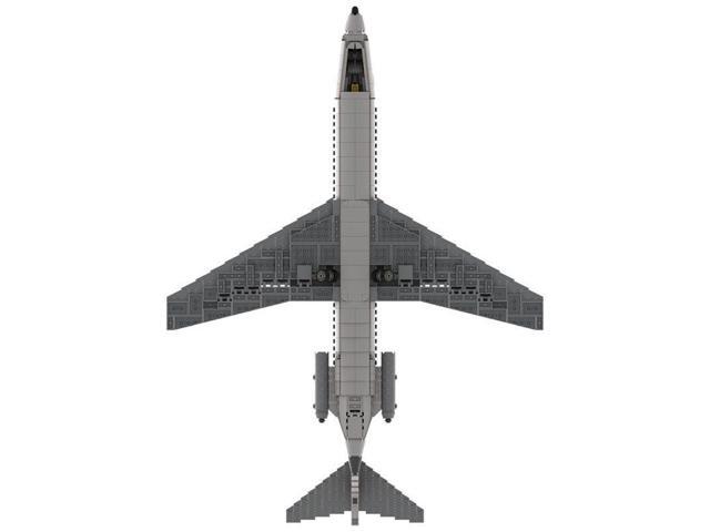ZITIANYOUBUILD Custom MOC-106993 1/80 Scale 727-Alitalia Jetliner (1337 Parts) Toys Gift