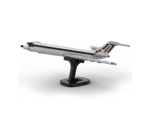 ZITIANYOUBUILD Custom MOC-106993 1/80 Scale 727-Alitalia Jetliner (1337 Parts) Toys Gift
