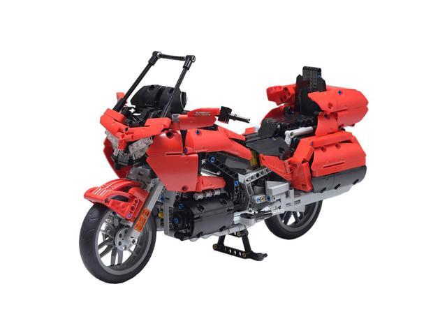 ZITIANYOUBUILD Custom MOC-29748 Motorcycle Model(1290PCS/Red) Toys Gift for Christmas