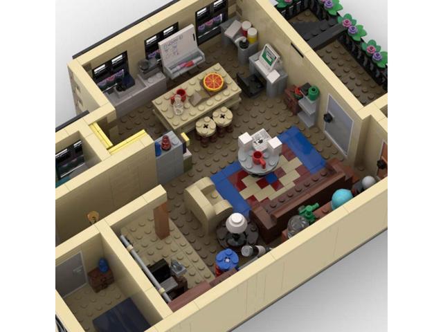 ZITIANYOUBUILD Custom MOC-89515 SitCom Suites - Part 4 Modification of Set 21302 (1043 Parts+)