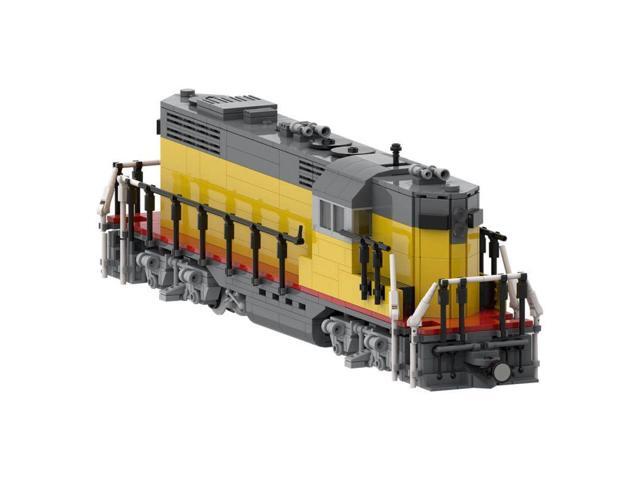 ZITIANYOUBUILD Custom MOC-79698 Union Pacific GP9 Train Model with Dual Motor (1284 Parts)