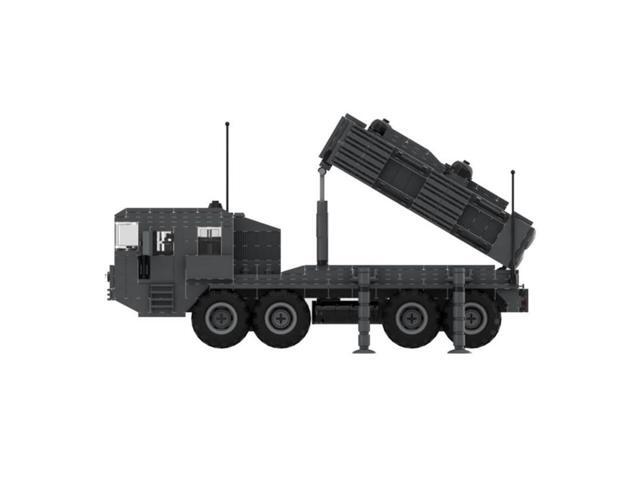 ZITIANYOUBUILD Custom MOC-73151 Military Multi-barrel Launcher Model(757PCS) Toys Gift