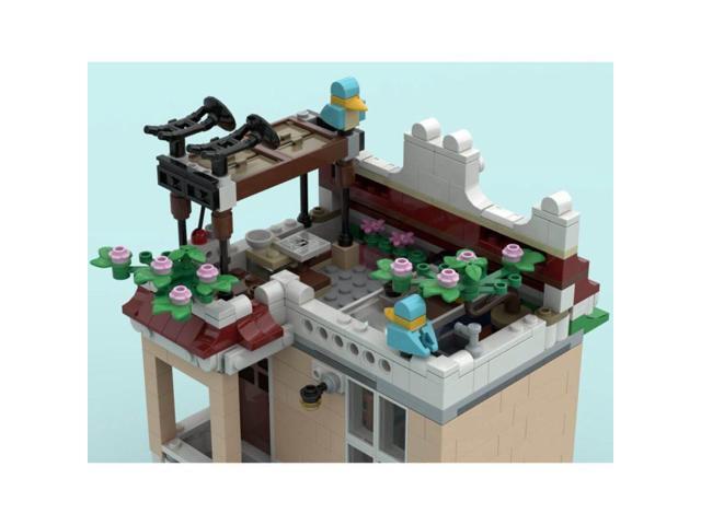 ZITIANYOUBUILD Custom MOC-113478 Ice Cream & Noodle Store(1073PCS) Toys Gift for Christmas