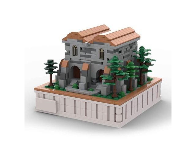 ZITIANYOUBUILD Custom MOC-138404 Roman Horreum [Storage] Module Medieval Model (821 Parts)