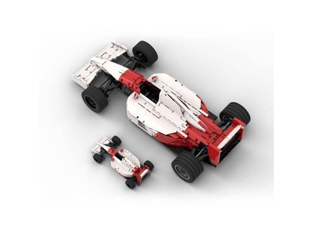 ZITIANYOUBUILD Custom MOC-180921+MOC-172935 Racing Car MP4/6 1:8 Scale + 1:24 Scale 3099 Parts