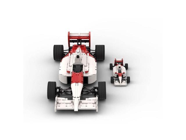 ZITIANYOUBUILD Custom MOC-180921+MOC-172935 Racing Car MP4/6 1:8 Scale + 1:24 Scale 3099 Parts