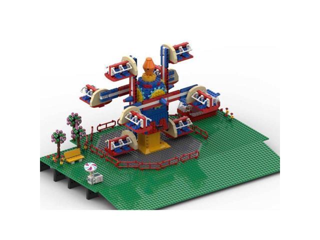 ZITIANYOUBUILD Custom MOC-125626 Fairground Model Street View (1459 Parts) Toys Gift