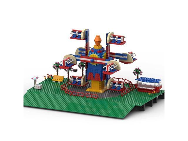 ZITIANYOUBUILD Custom MOC-125626 Fairground Model Street View (1459 Parts) Toys Gift