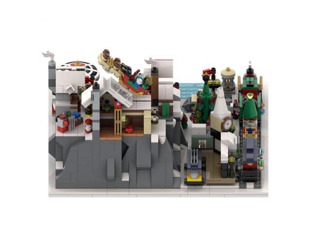 ZITIANYOUBUILD Custom MOC-56563 Winter Wonderland Winter Village Architecture 1533 Parts