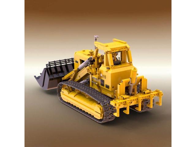 ZITIANYOUBUILD Custom MOC-145968 1/16 RC Crawler Loader Assembly (Dynamic Version/1729 Parts)