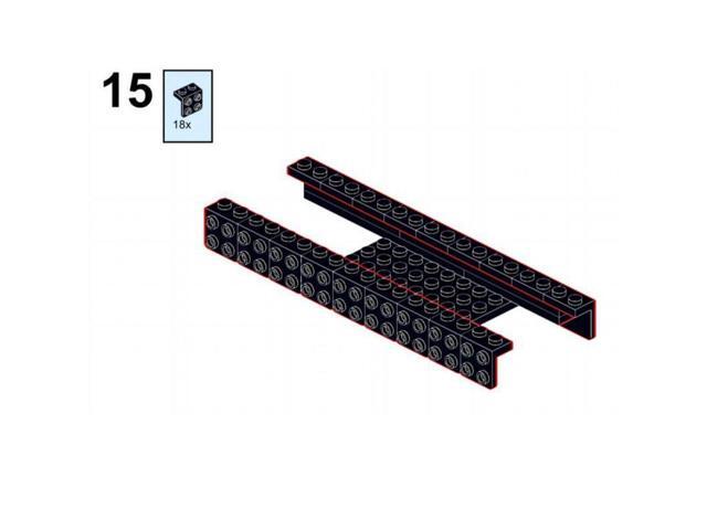 ZITIANYOUBUILD Custom MOC-112382 America Latina Logistica SD40T-2 (1920 Parts/Dynamic Version)