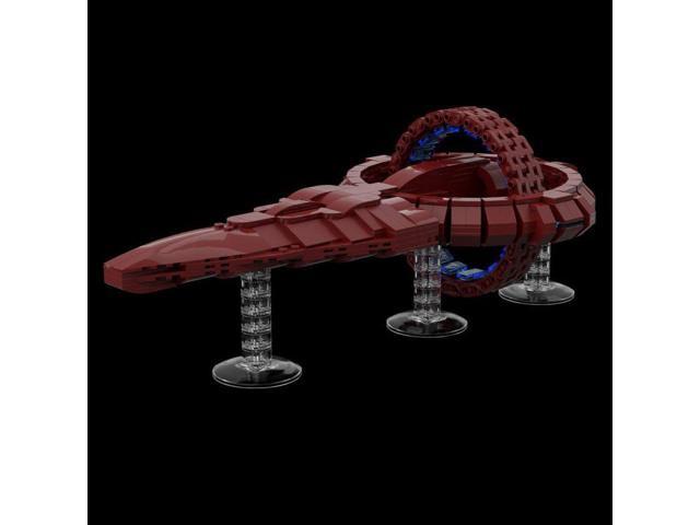 ZITIANYOUBUILD Custom MOC-113904 Vulcan Dkyr Class Warship Model (615 Parts) Toys Gift
