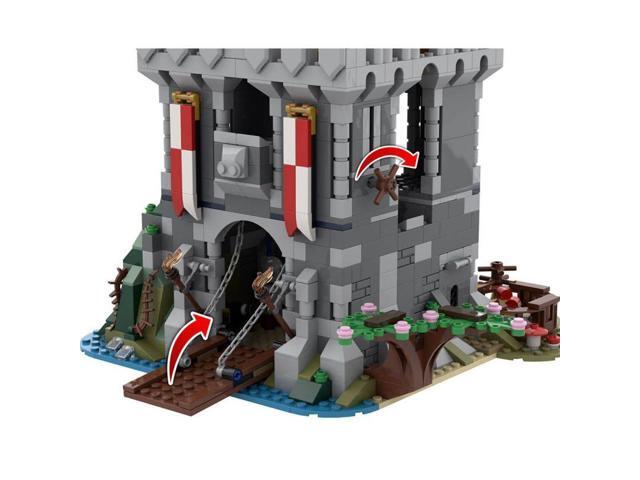 ZITIANYOUBUILD Custom MOC-85818 Japanese Medieval Castle Model(1362PCS) Building Toys Set Gift