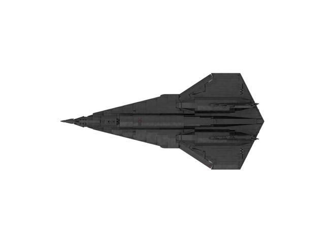ZITIANYOUBUILD Custom MOC-165016 1/35 SR-72 10 Mach 10 Hypersonic Stealth Bomber 1540 PCS