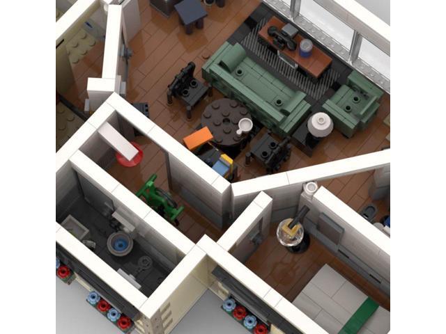 ZITIANYOUBUILD Custom MOC-87960 Part 2 Suites Building Modification of Set 21328 Set 1588pcs
