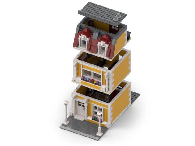 ZITIANYOUBUILD Custom MOC-96365 Street Scene Modular House Model(992PCS/Orange) Toys Gift