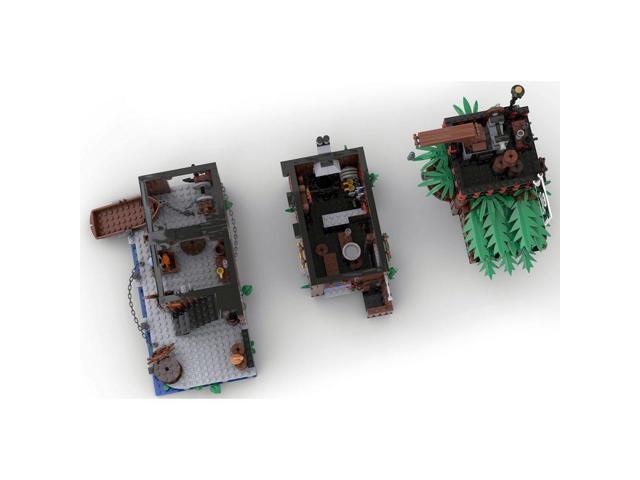 ZITIANYOUBUILD Custom MOC-127727 Pirate Tavern 919 Parts Toys Gift Perfect for christmas