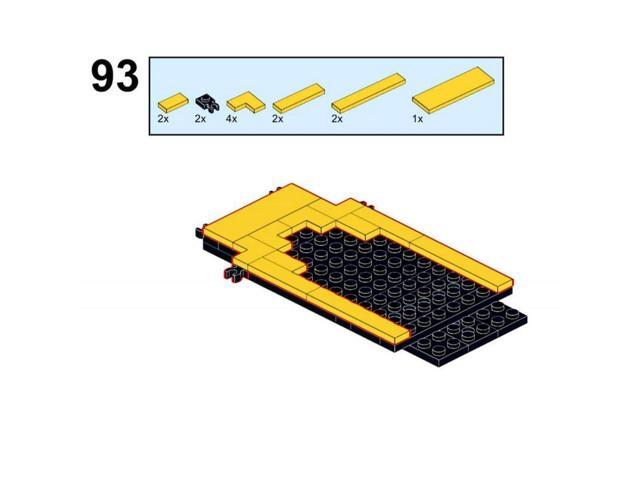 ZITIANYOUBUILD Custom MOC-145967 SD70MAC Alaska-Railroad RC Train Model Small Particle(2063PCS)