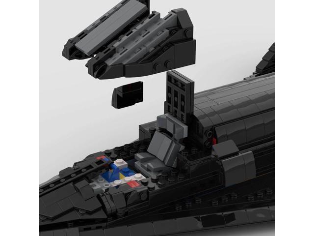 ZITIANYOUBUILD Custom MOC-88096 1/25 Scale X-20 Dyna-Soar The Dynamic Soarer 1311 Parts
