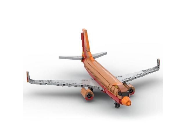 ZITIANYOUBUILD Custom MOC-126519 1/80 737 Desert Gold Large Jetliner Model (1047 Parts)